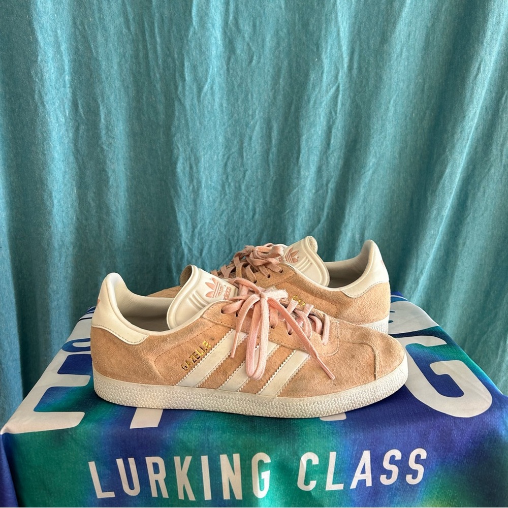 Pink Suede Adidas